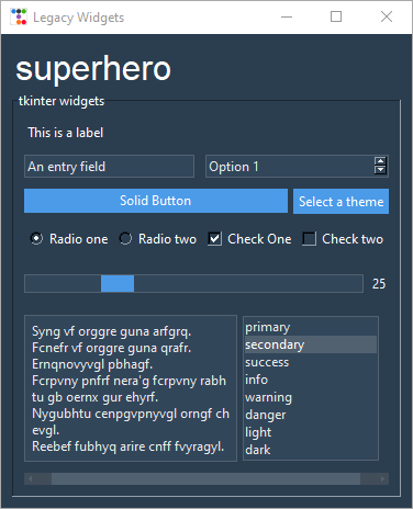 legacy dark theme