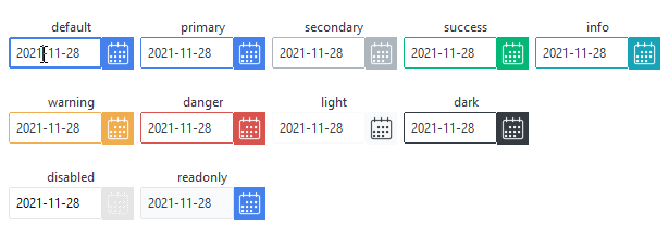 date entries
